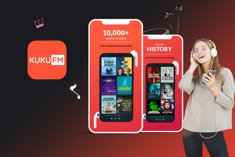 develop an app like kuku fm